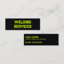 Search for welder business cards Fabrication