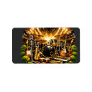 Search for drum return address labels Set