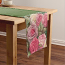 Search for pastel table runners Roses