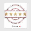 Search for five stars stickers Service