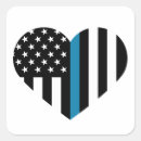 Search for thin blue line flag stickers Patriotic