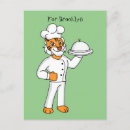 Search for cooking chef postcards Funny