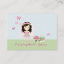 Search for woodland fairy fairy in the forest business cards Toadstool
