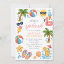 Search for pool splash invitations Pink