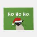 Search for funny christmas doormats Santa