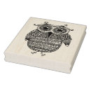 Search for owl rubber stamps Zendoodle