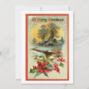 Search for nostalgic christmas cards Holly