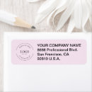 Search for business logo return address labels Simple