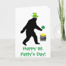 Search for sasquatch st patricks day cards Bigfoot