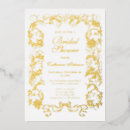 Search for luxury bridal shower invitations Botanical
