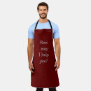 Search for large aprons Men