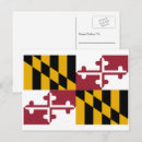 Search for marylander postcards Flag of maryland