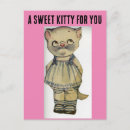 Search for kitty kid postcards Vintage