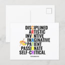 Search for creativity design postcards Artistic