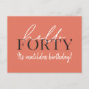 Search for geometric 40th birthday invitations Modern