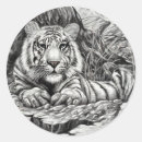 Search for white tiger stickers Jungle