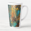 Search for teal and gold mugs Abstract