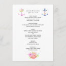 Search for nautical wedding menus Ocean