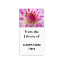Search for library return address labels Floral