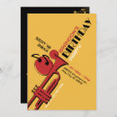 Search for jazz birthday invitations Saxophone