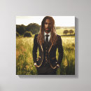 Search for golden canvas prints Black