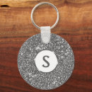 Search for silver key rings Initial