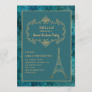 Search for teal sweet 16 invitations Chic