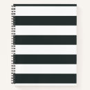Search for black and white stripes notebooks Minimalist