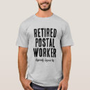 Search for retired postal worker tshirts Retiring
