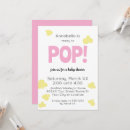 Search for pink popcorn invitations Girl
