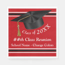 Search for high school reunion napkins Class