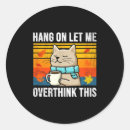 Search for funny cat saying stickers Lifestyle