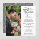 Search for 25th wedding anniversary invitations Vow renewal