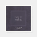 Search for purple wedding napkins Classic