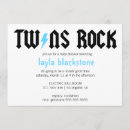 Search for rock and roll baby shower invitations Heavy metal