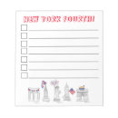 Search for patriotic notepads Red white and blue