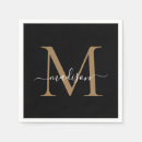 Search for black and gold napkins Birthday