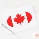 Search for red leaf stickers Canadian flag