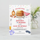 Search for pancakes and pajamas birthday invitations Girl birthday party