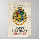 Search for harry potter birthday decor Hogwarts crest celebration display