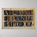 Search for alphabet posters Text
