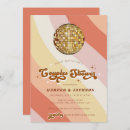 Search for disco bridal shower invitations 70s