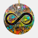 Search for infinity symbol christmas tree decorations Autism