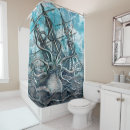 Search for kraken shower curtains Blue