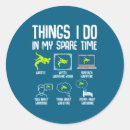 Search for spare time stickers Funny