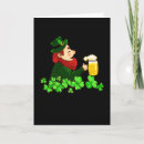 Search for celtic seasonal cards Leprechaun