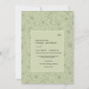 Search for rustic wedding reception invitations Green