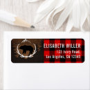 Search for lumberjack return address labels Rustic