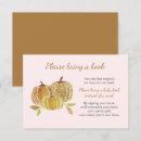 Search for bring a book baby shower invitations Pumpkin