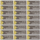 Search for sunflower address stickers Sunflowers